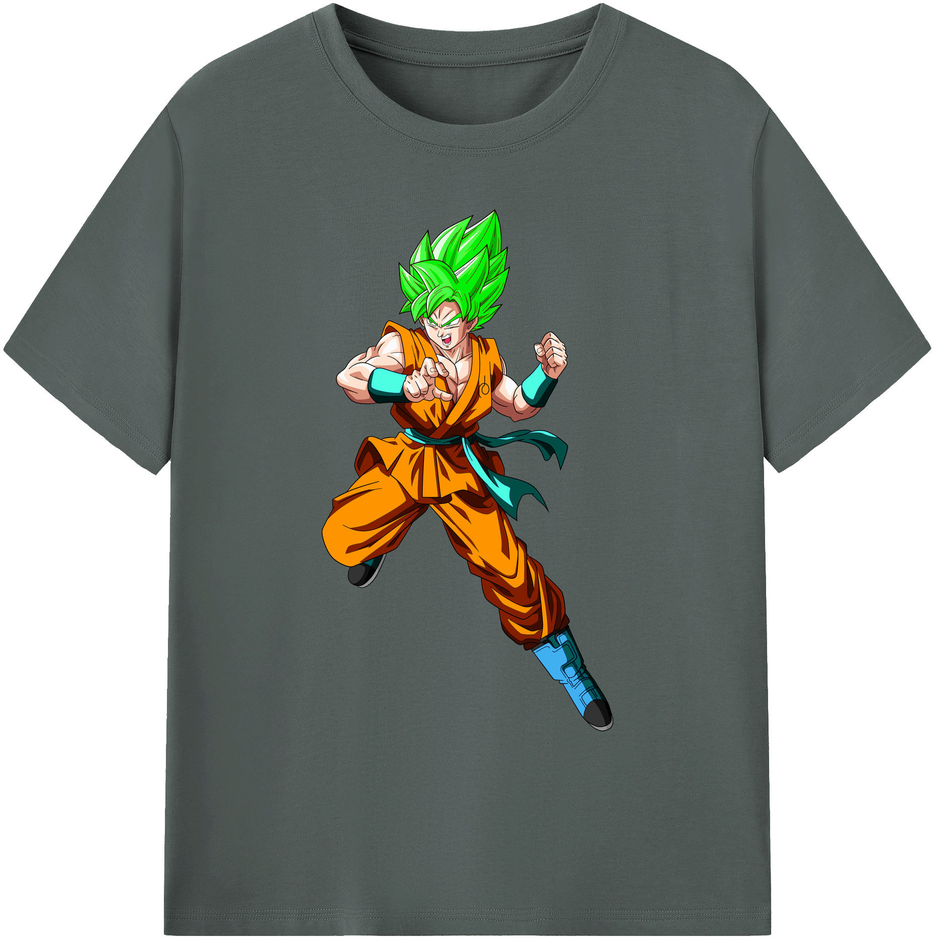 （画像用） ドラゴンボール 孫 悟飯（そんごはん）DRAGON BALL Son Gohan 綿100％ メンズ半袖Tシャツ｜肌触りやわらか＆通気性